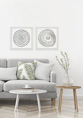 Spiral Diptych