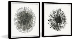 Stitches & Fireworks Diptych