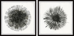 Stitches & Fireworks Diptych