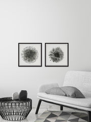 Stitches & Fireworks Diptych