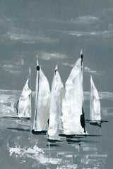 White Sailboats
