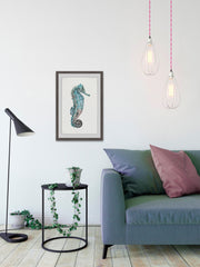 Pastel Seahorse