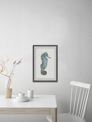 Pastel Seahorse