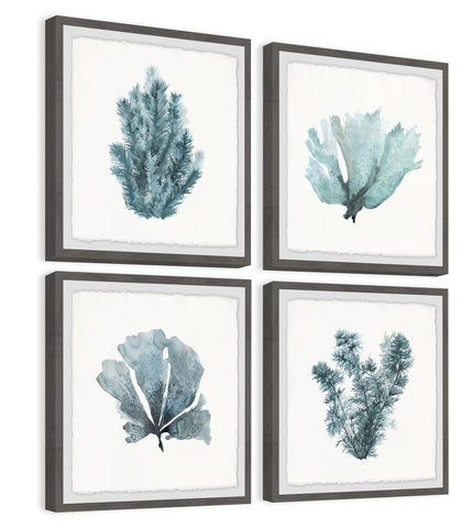 Greens II Quadriptych