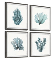 Greens II Quadriptych