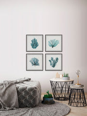 Greens II Quadriptych