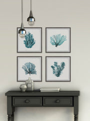 Greens II Quadriptych