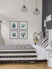 Greens II Quadriptych