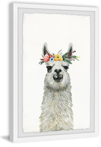 Flower Crowned Llama