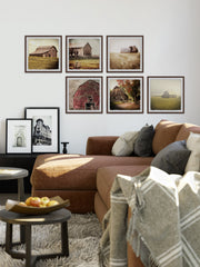 Barn Houses II Hexaptych