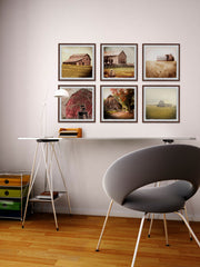 Barn Houses II Hexaptych