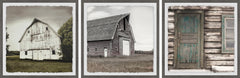 Barn Houses III Triptych