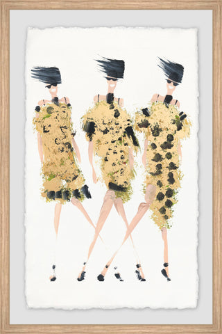 Yellow Dotted Dress