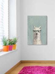 White Llama with Glasses II