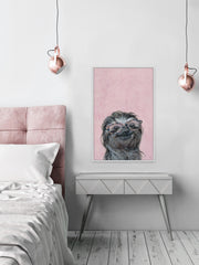 Sloth in Pink