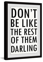 Don’t Be like the Rest
