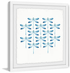 Blue Dragonfly Rows II