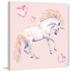 Pink Dancing Unicorn