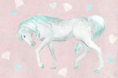 Green Pastel Unicorn