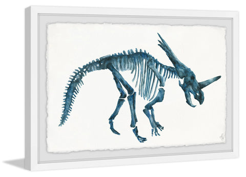 Blue Dino Skeleton