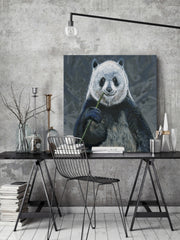 Panda with Bamboo