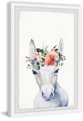 Floral Crowned Donkey