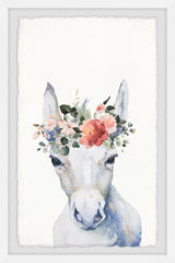 Floral Crowned Donkey