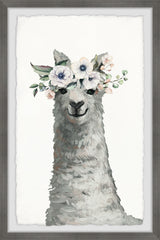 Floral Crowned Llama