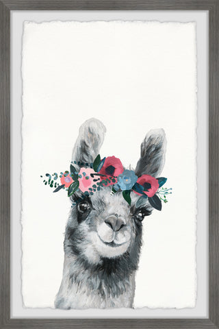 Floral Crowned Alpaca