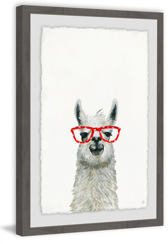 Red Trendy Llama