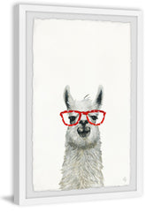 Red Trendy Llama