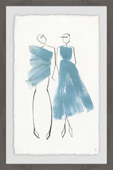 Blue Strokes Dress