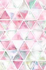 Pink and Grey Triangles