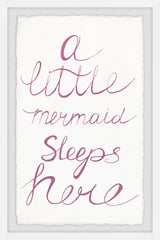 A Little Mermaid Sleeps Here II