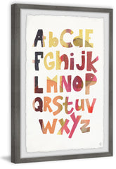 Multi-color Alphabet