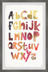 Multi-color Alphabet