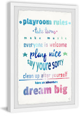 Dreamy Playroom Rules