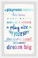 Dreamy Playroom Rules