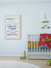 Dreamy Playroom Rules