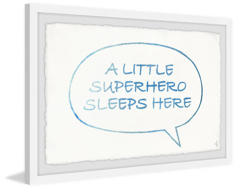 Superhero Sleeps Here Bubble Box