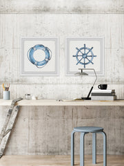 Steering Wheel II Diptych