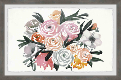 Watercolor Flower Bouquet