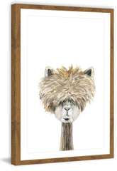 Bushy Haired Llama