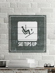 Ski Tips up Diagram
