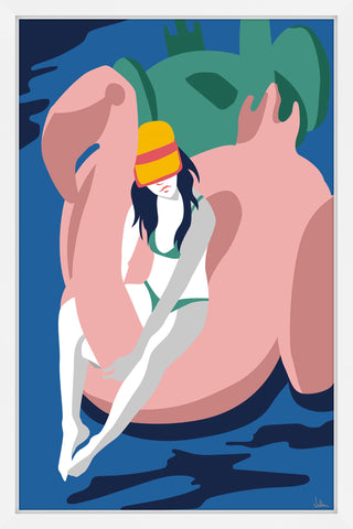 Floating Flamingo II