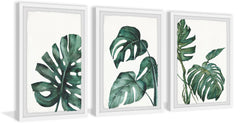 Palmera White Triptych