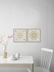 Banana Burst Diptych