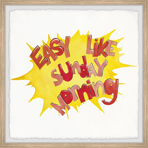 Easy like Sunday Morning II