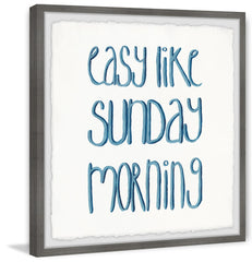 Easy like Sunday Morning V