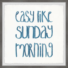 Easy like Sunday Morning V